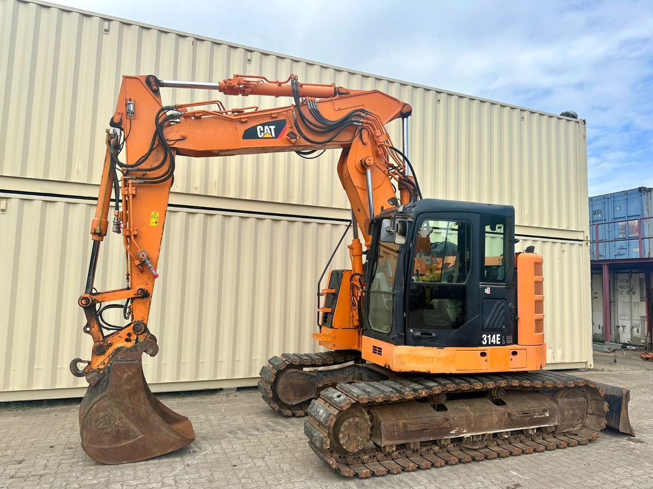 CAT 314ELCR / Schild / Gummipads / VAH / 1. Hand - Lintekskavaator: pilt 2 CAT 314ELCR / Schild / Gummipads / VAH / 1. Hand - Lintekskavaator: pilt 2