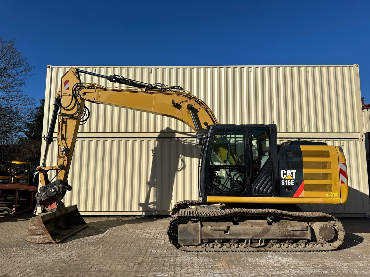 CAT 316EL / 2011 BJ / Deutsche Maschine - Lintekskavaator: pilt 1 CAT 316EL / 2011 BJ / Deutsche Maschine - Lintekskavaator: pilt 1