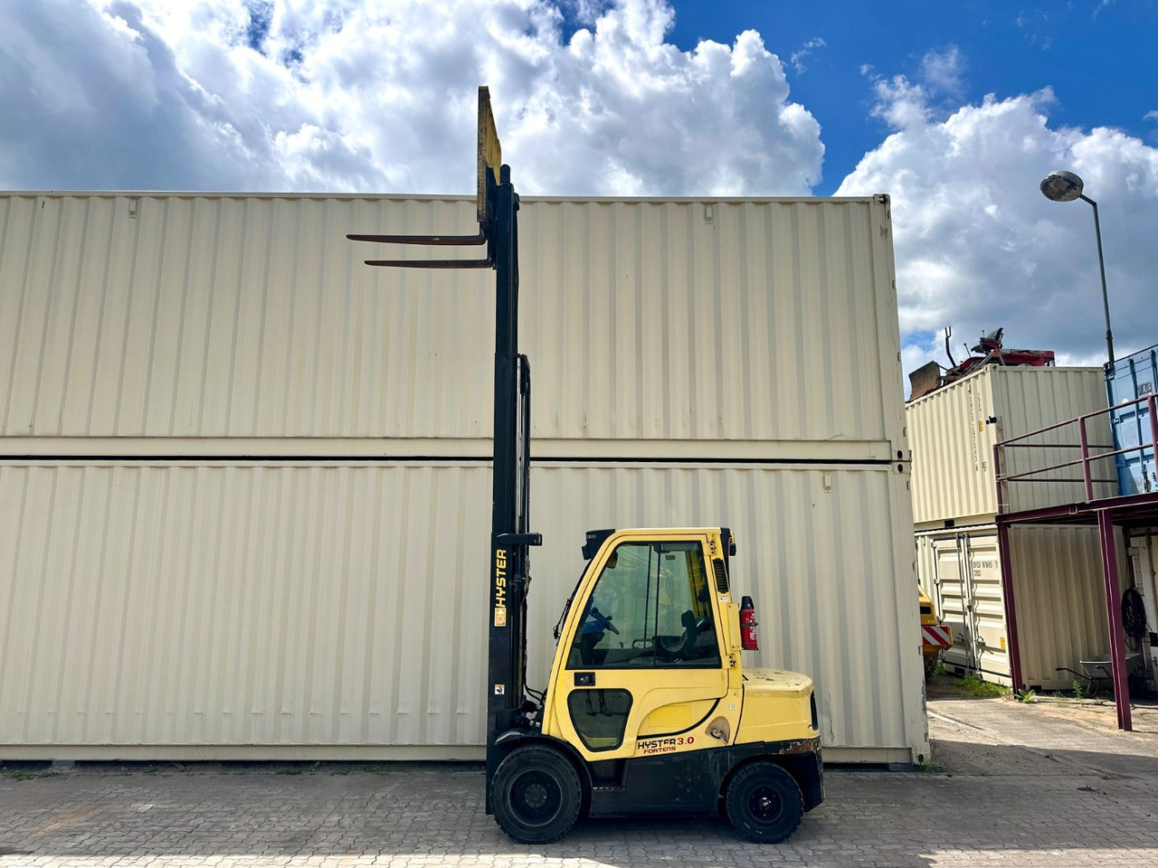 Hyster H3.0FT / Diesel / Triplex / Ex Armee - Diiseltõstuk: pilt 5 Hyster H3.0FT / Diesel / Triplex / Ex Armee - Diiseltõstuk: pilt 5