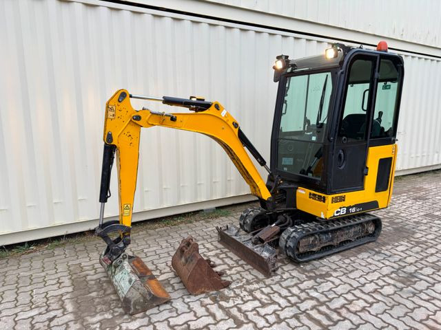 JCB 16C-1 /2019 BJ/1.171 H/verbr. Laufwerk/2xLöffel - Miniekskavaator: pilt 2 JCB 16C-1 /2019 BJ/1.171 H/verbr. Laufwerk/2xLöffel - Miniekskavaator: pilt 2