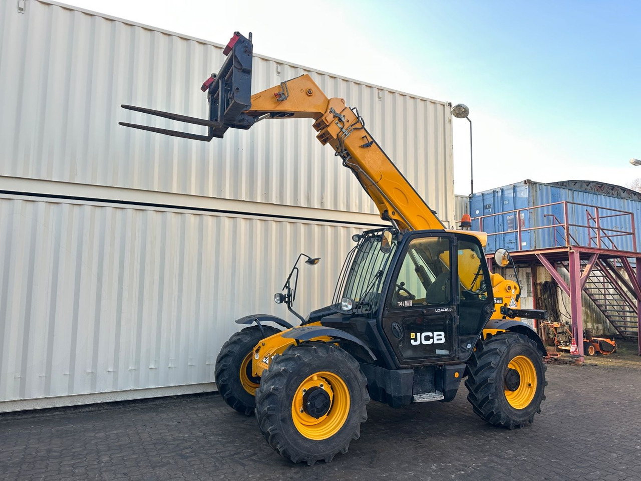 JCB 535-95 4x4x4, 9.5M / 3.5 T, 2017 BJ ,2.845 BH - Teleskooplaadur: pilt 1 JCB 535-95 4x4x4, 9.5M / 3.5 T, 2017 BJ ,2.845 BH - Teleskooplaadur: pilt 1