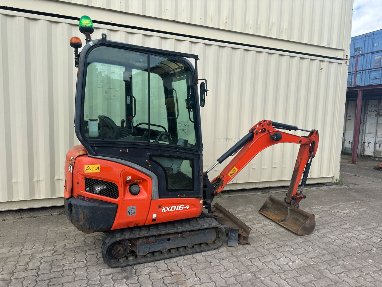 Kubota KX016-4 / Verbr. Laufwerk / BJ 2017 - Miniekskavaator: pilt 4 Kubota KX016-4 / Verbr. Laufwerk / BJ 2017 - Miniekskavaator: pilt 4