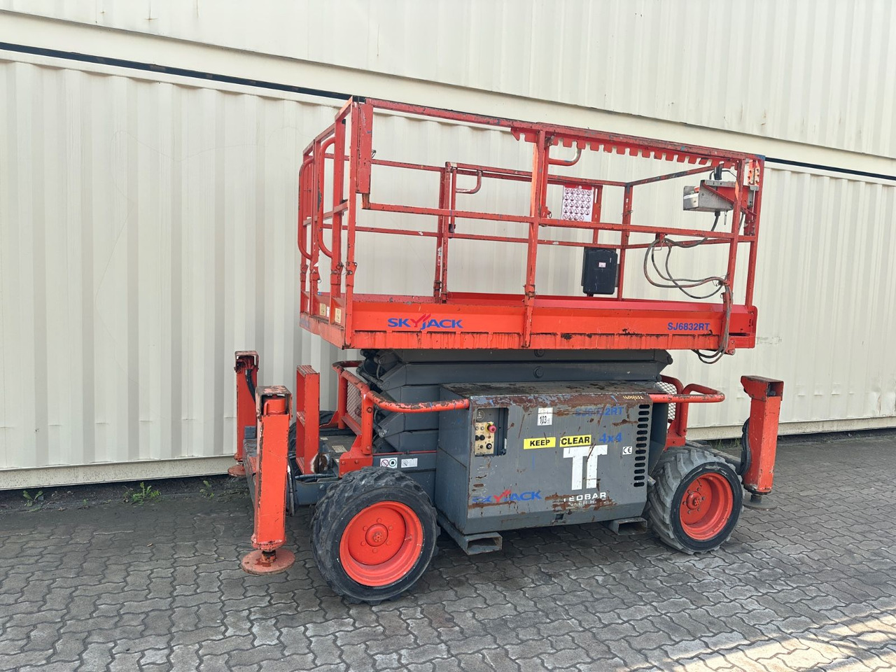 Skyjack SJ6832RT 4x4 Diesel, 11.8 Meter, 1.493 H - Käärlift: pilt 4 Skyjack SJ6832RT 4x4 Diesel, 11.8 Meter, 1.493 H - Käärlift: pilt 4