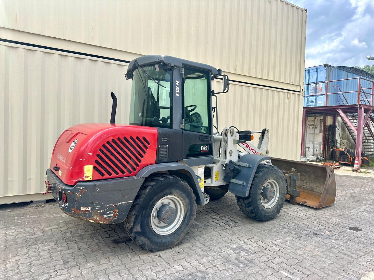 Terex TL80/2014 BJ/Schaufel + Gabel/ Deutsche Maschine - Rataslaadur: pilt 5 Terex TL80/2014 BJ/Schaufel + Gabel/ Deutsche Maschine - Rataslaadur: pilt 5