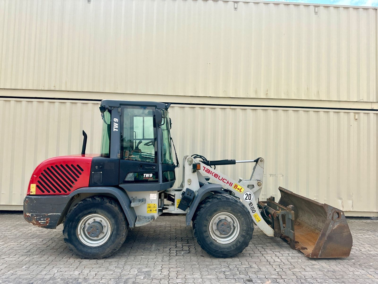 Terex TL80/2014 BJ/Schaufel + Gabel/ Deutsche Maschine - Rataslaadur: pilt 4 Terex TL80/2014 BJ/Schaufel + Gabel/ Deutsche Maschine - Rataslaadur: pilt 4
