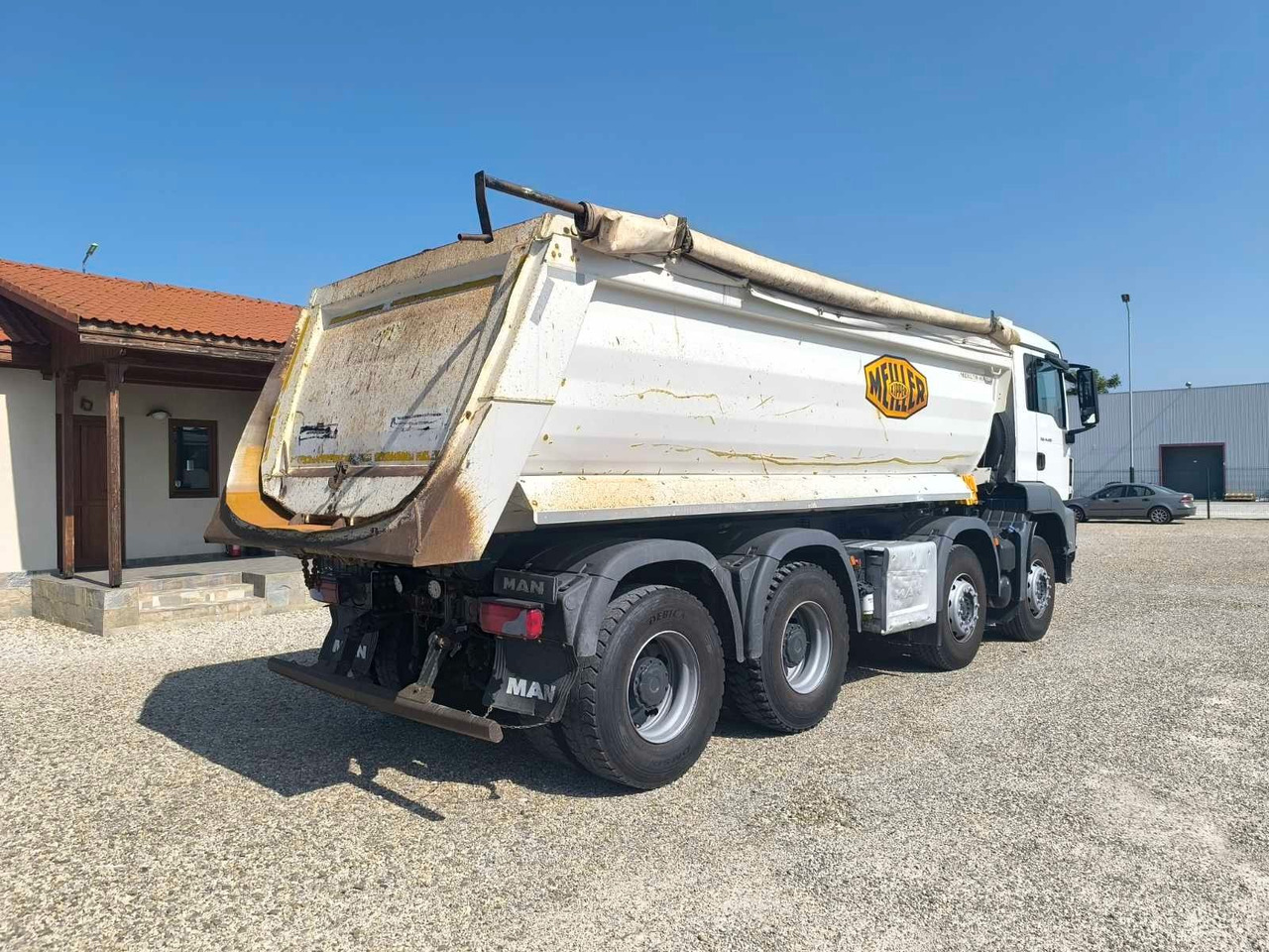 Nöörtõstukiga veoauto MAN TGS 41.420 MEILLER KIPPER: pilt 7