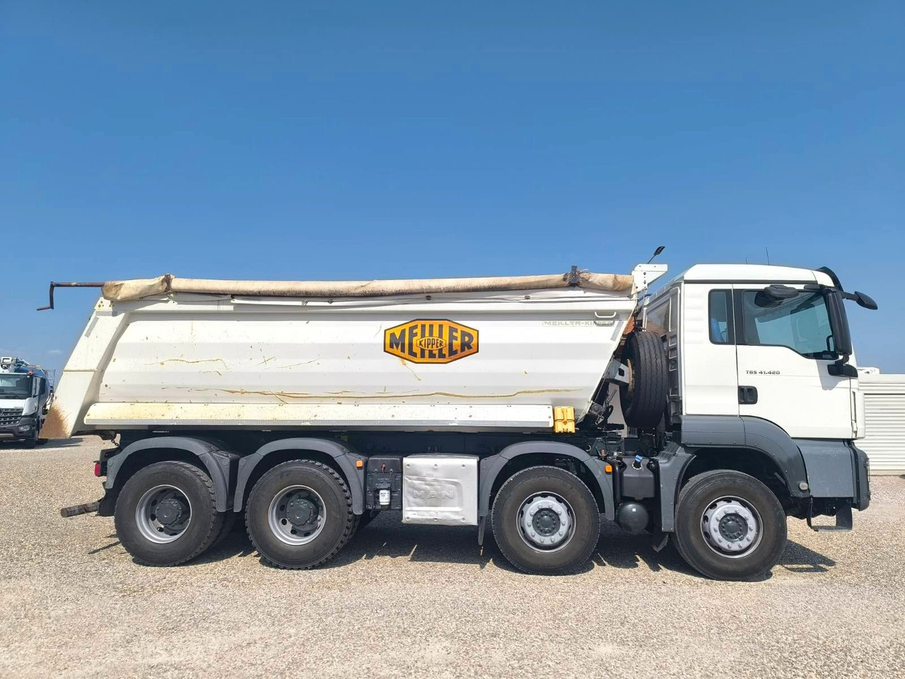 Nöörtõstukiga veoauto MAN TGS 41.420 MEILLER KIPPER: pilt 8