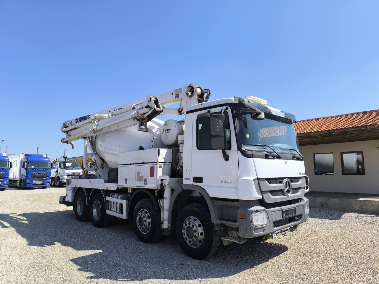 MERCEDES-BENZ ACTROS 3241 SCHWING FBP24 - Betoonipump: pilt 1 MERCEDES-BENZ ACTROS 3241 SCHWING FBP24 - Betoonipump: pilt 1