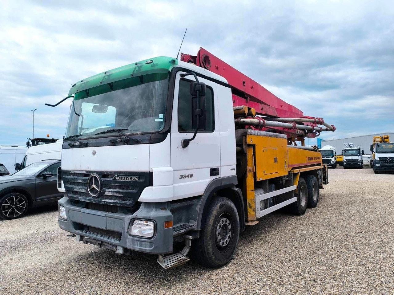 Mercedes-Benz ACTROS 3341 JUNJIN JXR 38-4 - Betoonipump: pilt 3 Mercedes-Benz ACTROS 3341 JUNJIN JXR 38-4 - Betoonipump: pilt 3