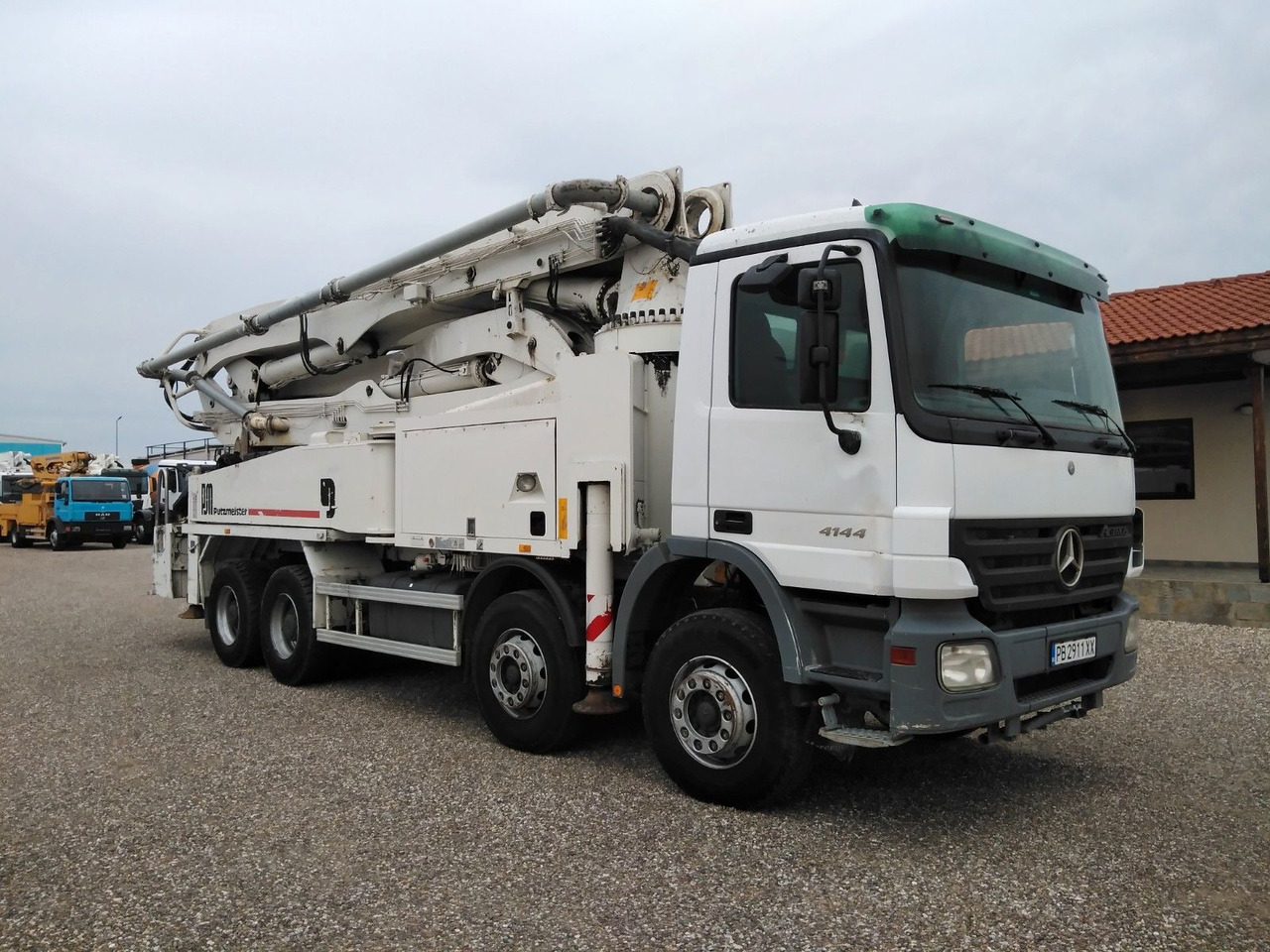 Mercedes-Benz ACTROS 4144 PUTZMEISTER M42 - Betoonipump: pilt 1 Mercedes-Benz ACTROS 4144 PUTZMEISTER M42 - Betoonipump: pilt 1