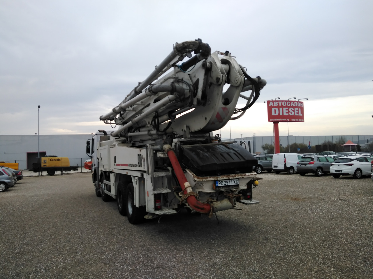 Mercedes-Benz ACTROS 4144 PUTZMEISTER M42 - Betoonipump: pilt 5 Mercedes-Benz ACTROS 4144 PUTZMEISTER M42 - Betoonipump: pilt 5