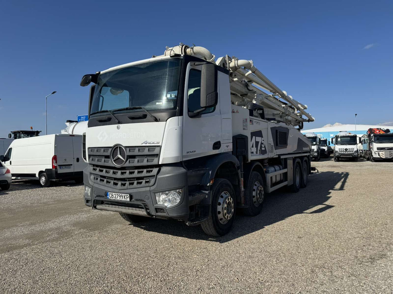 Mercedes-Benz AROCS 3743 PUTZMEISTER M47-5 - Betoonipump: pilt 3 Mercedes-Benz AROCS 3743 PUTZMEISTER M47-5 - Betoonipump: pilt 3