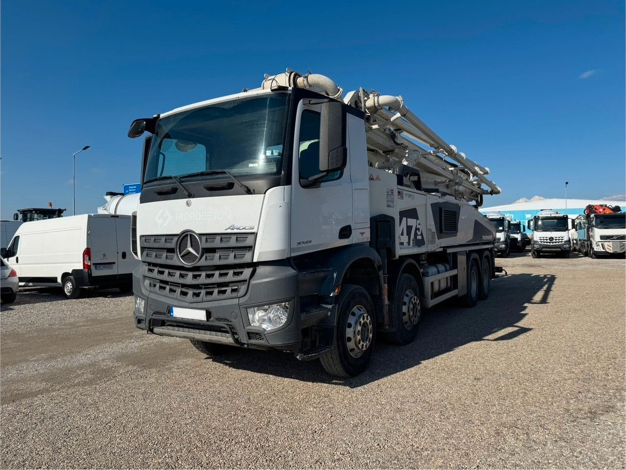 Mercedes-Benz AROCS 3743 PUTZMEISTER M47-5 - Betoonipump: pilt 3 Mercedes-Benz AROCS 3743 PUTZMEISTER M47-5 - Betoonipump: pilt 3
