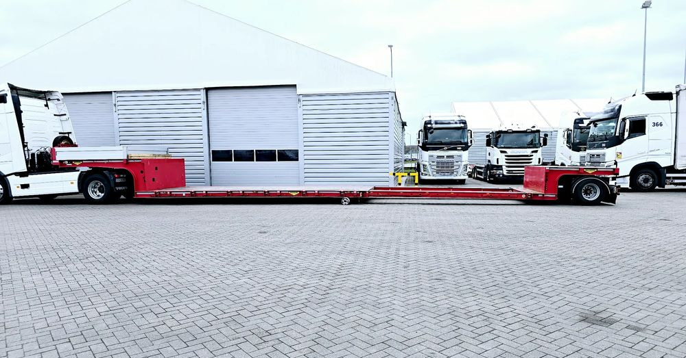 Broshuis 1ADU / 1A rozciągana - skrętna oś - Madal platvormpoolhaagis: pilt 3 Broshuis 1ADU / 1A rozciągana - skrętna oś - Madal platvormpoolhaagis: pilt 3