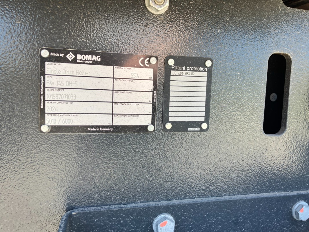 BOMAG DE BW 145 DH-5 Stage V/Tier 4f - Rullija: pilt 2 BOMAG DE BW 145 DH-5 Stage V/Tier 4f - Rullija: pilt 2