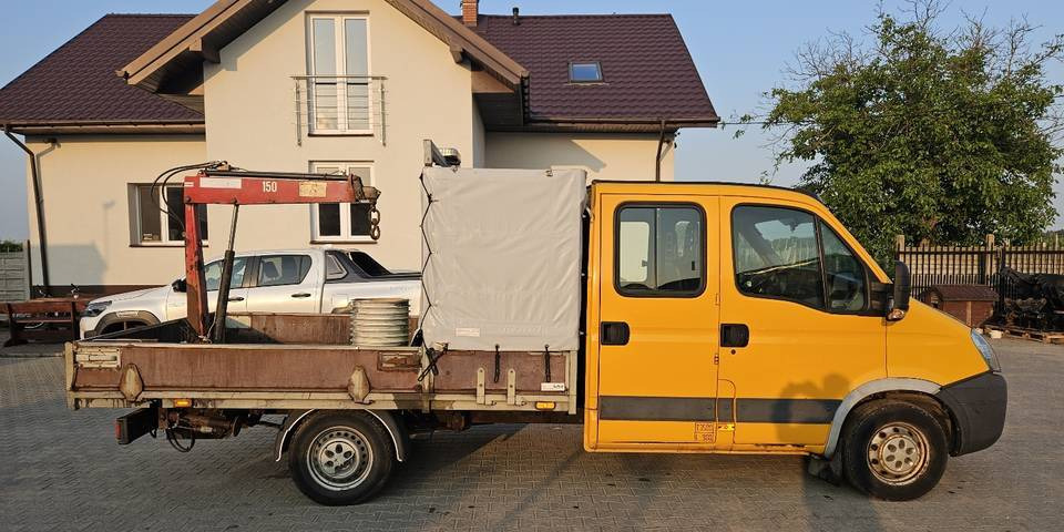 Iveco Daily 35S14 HDS 830 kg doka dubel brygadówka - Madelauto: pilt 1 Iveco Daily 35S14 HDS 830 kg doka dubel brygadówka - Madelauto: pilt 1