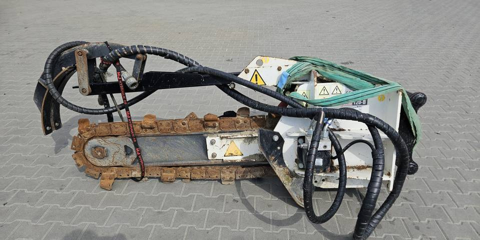 Koparka łańcuchowa Simex CHD120B do koparki kołowej/gąsienicowej - Lisaseade - Ehitusmasinad: pilt 1 Koparka łańcuchowa Simex CHD120B do koparki kołowej/gąsienicowej - Lisaseade - Ehitusmasinad: pilt 1