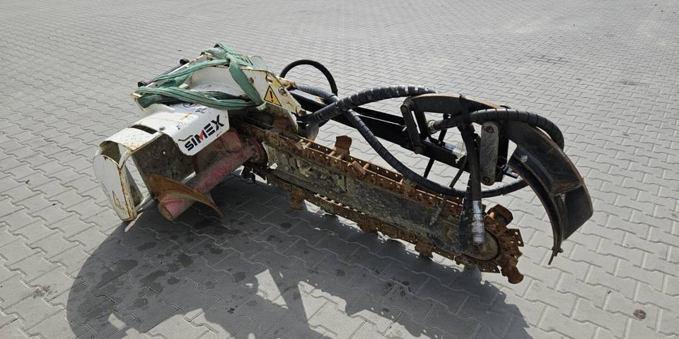Koparka łańcuchowa Simex CHD120B do koparki kołowej/gąsienicowej - Lisaseade - Ehitusmasinad: pilt 4 Koparka łańcuchowa Simex CHD120B do koparki kołowej/gąsienicowej - Lisaseade - Ehitusmasinad: pilt 4