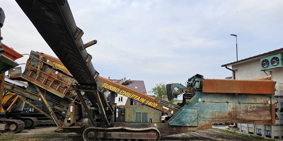 Przesiewacz mobilny Powerscreen Chieftain 1400 rozdrabniacz wibrokrata - Sõeluja: pilt 5 Przesiewacz mobilny Powerscreen Chieftain 1400 rozdrabniacz wibrokrata - Sõeluja: pilt 5