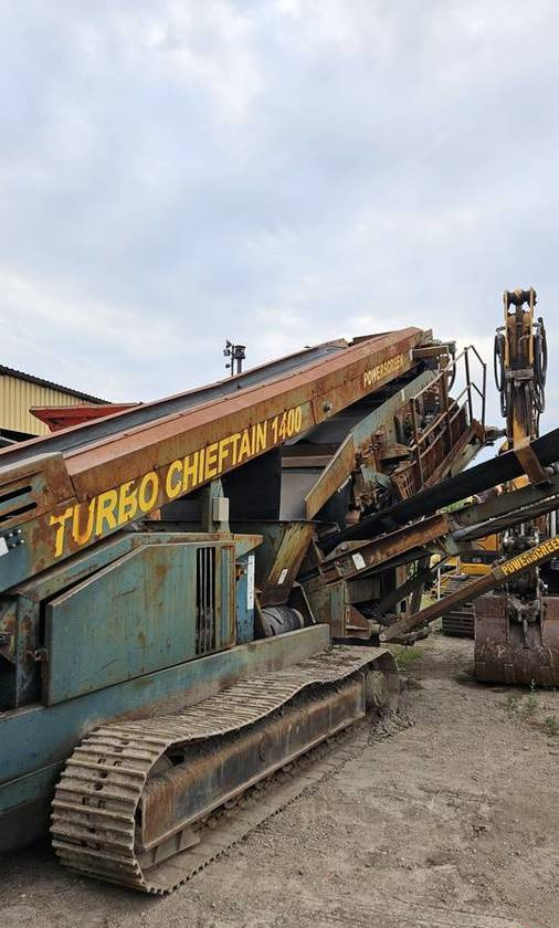 Przesiewacz mobilny Powerscreen Chieftain 1400 rozdrabniacz wibrokrata - Sõeluja: pilt 2 Przesiewacz mobilny Powerscreen Chieftain 1400 rozdrabniacz wibrokrata - Sõeluja: pilt 2