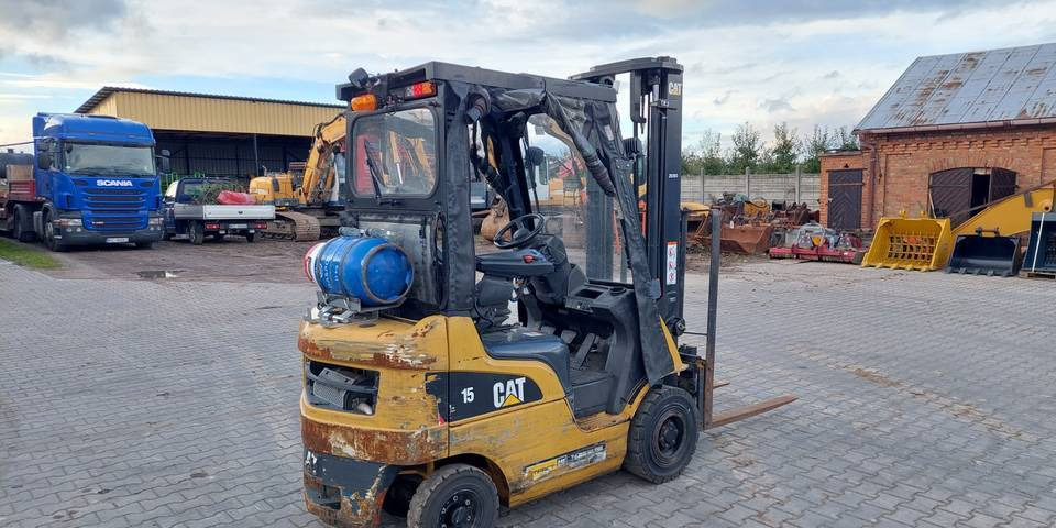 Wózek widłowy Caterpillar GP15N 1,5t pozycjoner, przesuw CAT - Gaasitõstuk: pilt 4 Wózek widłowy Caterpillar GP15N 1,5t pozycjoner, przesuw CAT - Gaasitõstuk: pilt 4