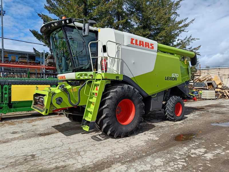 Claas Lexion 670 V750 - Kombain: pilt 1 Claas Lexion 670 V750 - Kombain: pilt 1