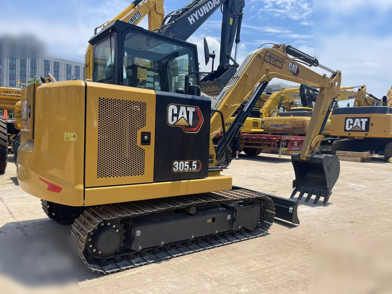 CATERPILLAR 305.5 - Miniekskavaator: pilt 3 CATERPILLAR 305.5 - Miniekskavaator: pilt 3