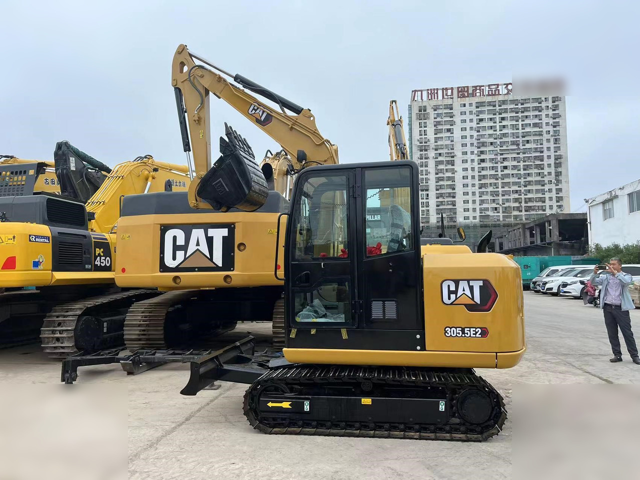 CATERPILLAR 305.5E2 - Miniekskavaator: pilt 1 CATERPILLAR 305.5E2 - Miniekskavaator: pilt 1