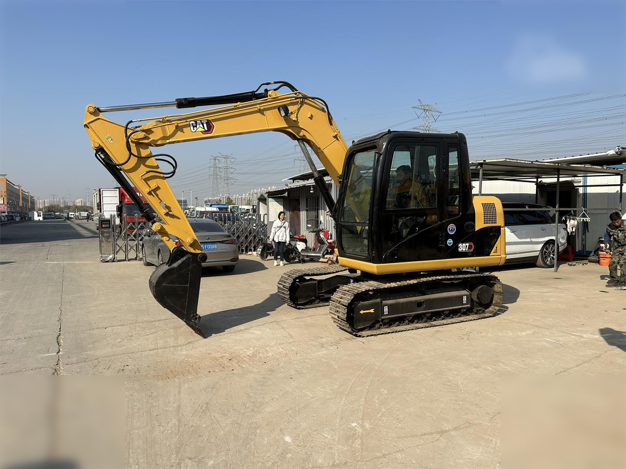CATERPILLAR 307D - Lintekskavaator: pilt 4 CATERPILLAR 307D - Lintekskavaator: pilt 4