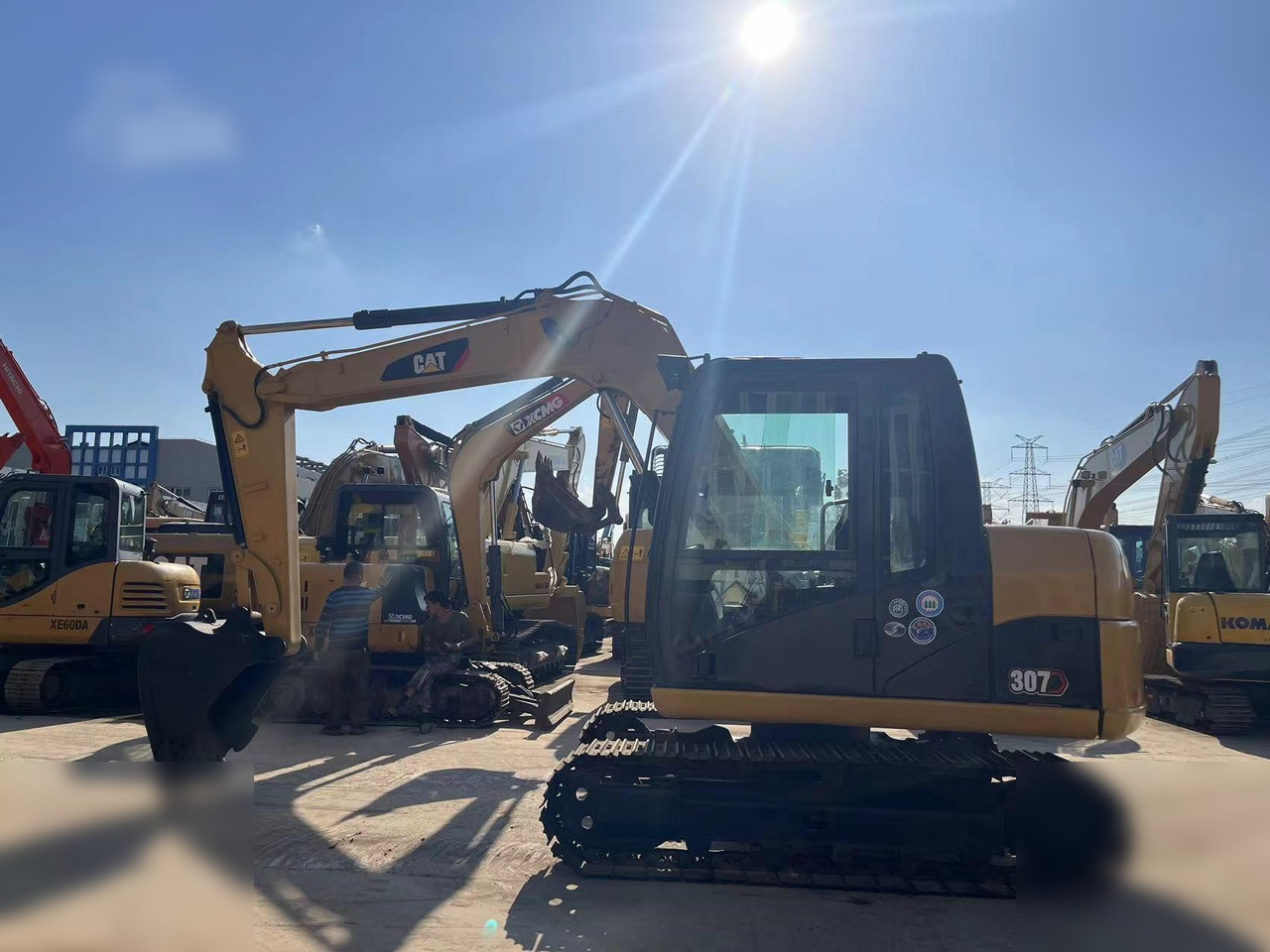 CATERPILLAR 307D - Lintekskavaator: pilt 1 CATERPILLAR 307D - Lintekskavaator: pilt 1