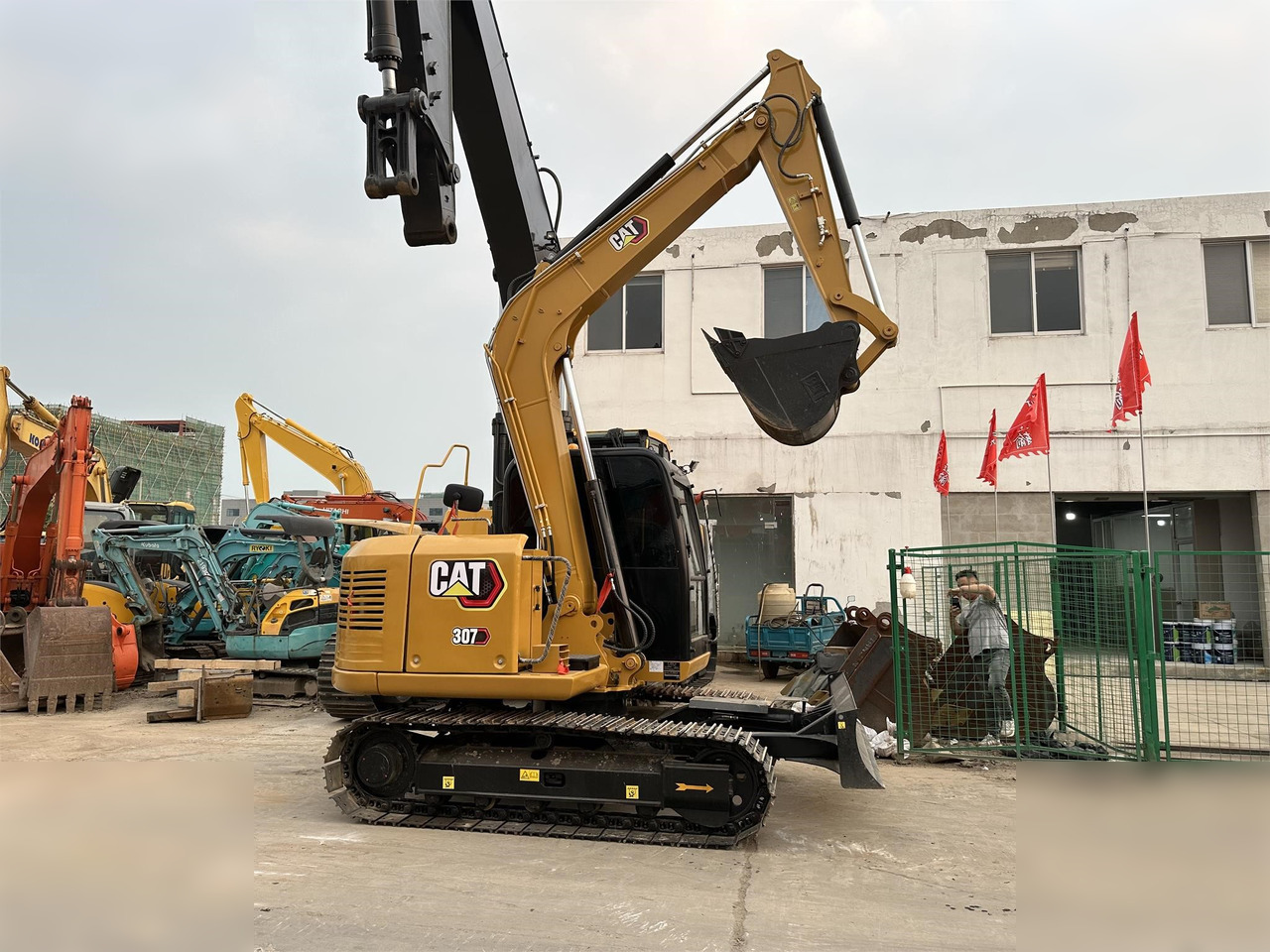 CATERPILLAR 307E2 - Lintekskavaator: pilt 1 CATERPILLAR 307E2 - Lintekskavaator: pilt 1