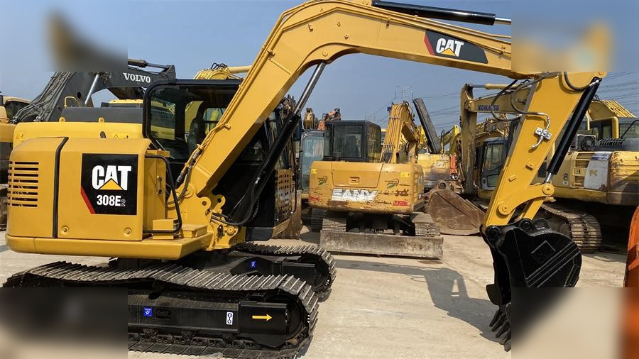 CATERPILLAR 308E2 - Lintekskavaator: pilt 1 CATERPILLAR 308E2 - Lintekskavaator: pilt 1