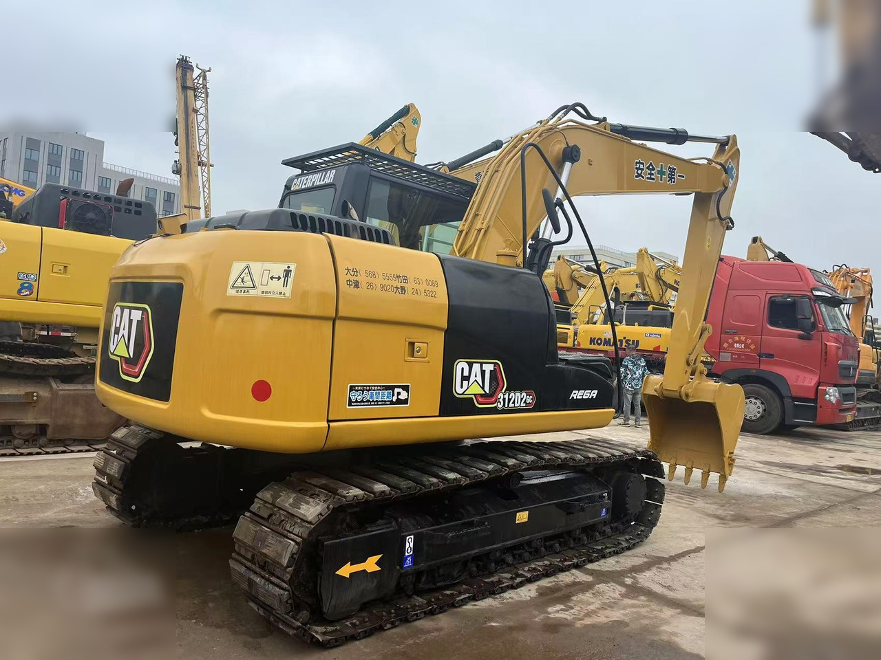 CATERPILLAR 312D2 GC - Lintekskavaator: pilt 1 CATERPILLAR 312D2 GC - Lintekskavaator: pilt 1