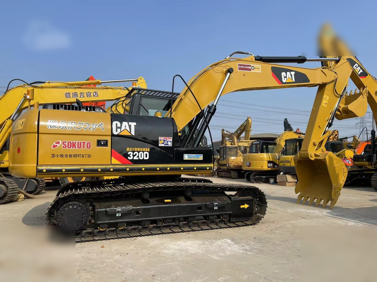 CATERPILLAR 320D - Lintekskavaator: pilt 1 CATERPILLAR 320D - Lintekskavaator: pilt 1