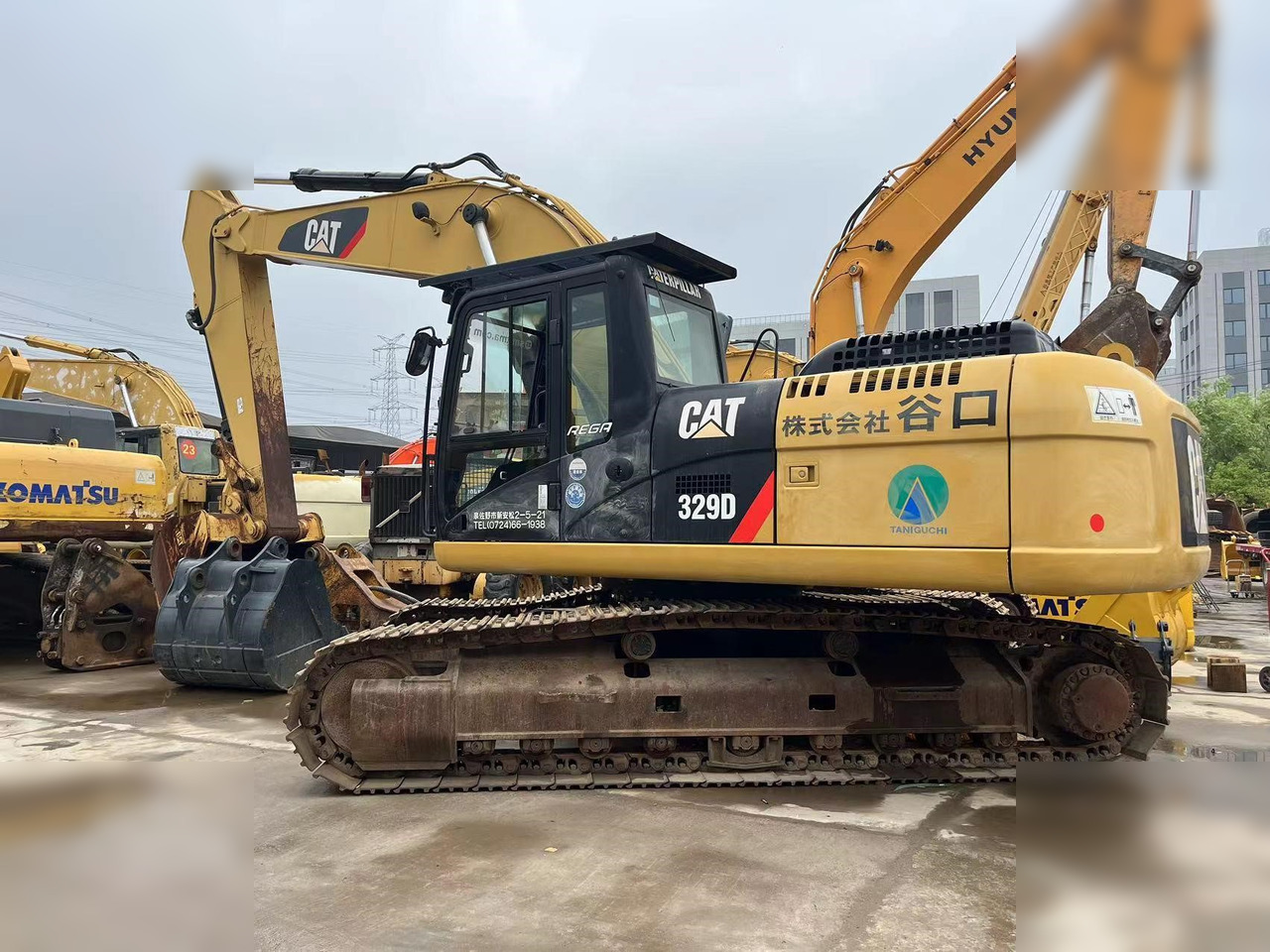 CATERPILLAR 329D - Lintekskavaator: pilt 1 CATERPILLAR 329D - Lintekskavaator: pilt 1