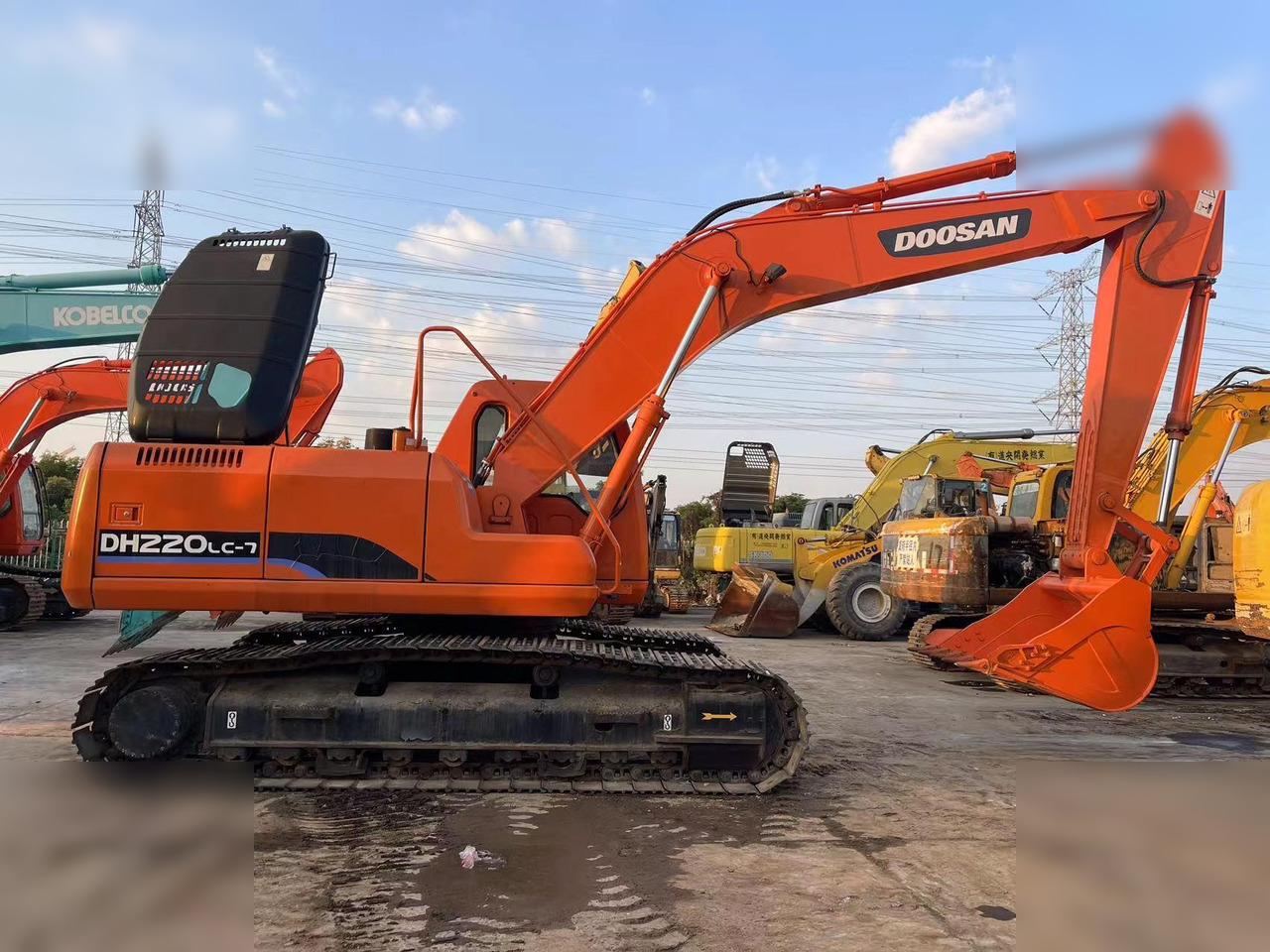 Lintekskavaator DOOSAN DH220 LC-7: pilt 6