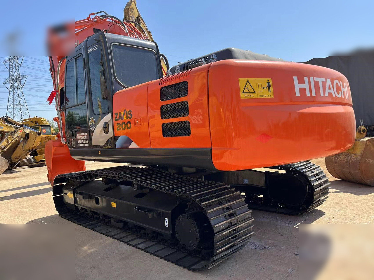 HITACHI ZX200-3G - Lintekskavaator: pilt 5 HITACHI ZX200-3G - Lintekskavaator: pilt 5