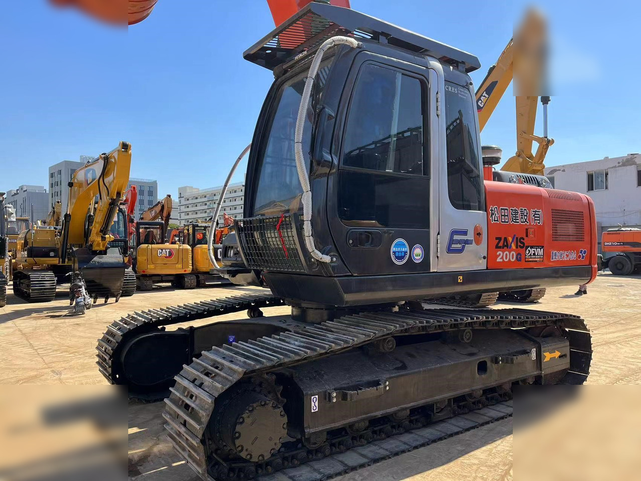 HITACHI ZX200 - Lintekskavaator: pilt 4 HITACHI ZX200 - Lintekskavaator: pilt 4