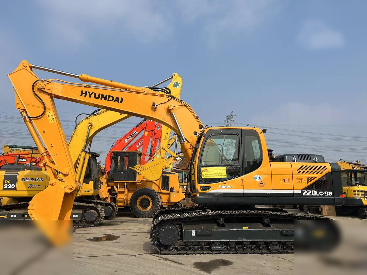 HYUNDAI ROBEX 220 LC-9S - Lintekskavaator: pilt 4 HYUNDAI ROBEX 220 LC-9S - Lintekskavaator: pilt 4