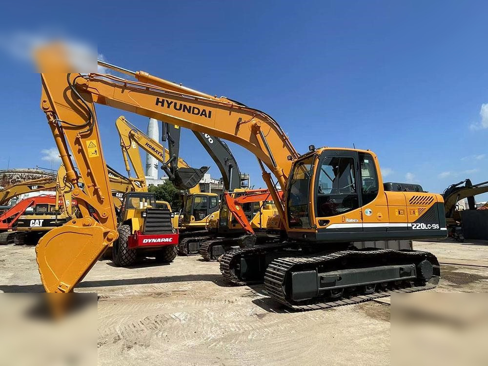 HYUNDAI ROBEX 220 LC-9S - Lintekskavaator: pilt 1 HYUNDAI ROBEX 220 LC-9S - Lintekskavaator: pilt 1