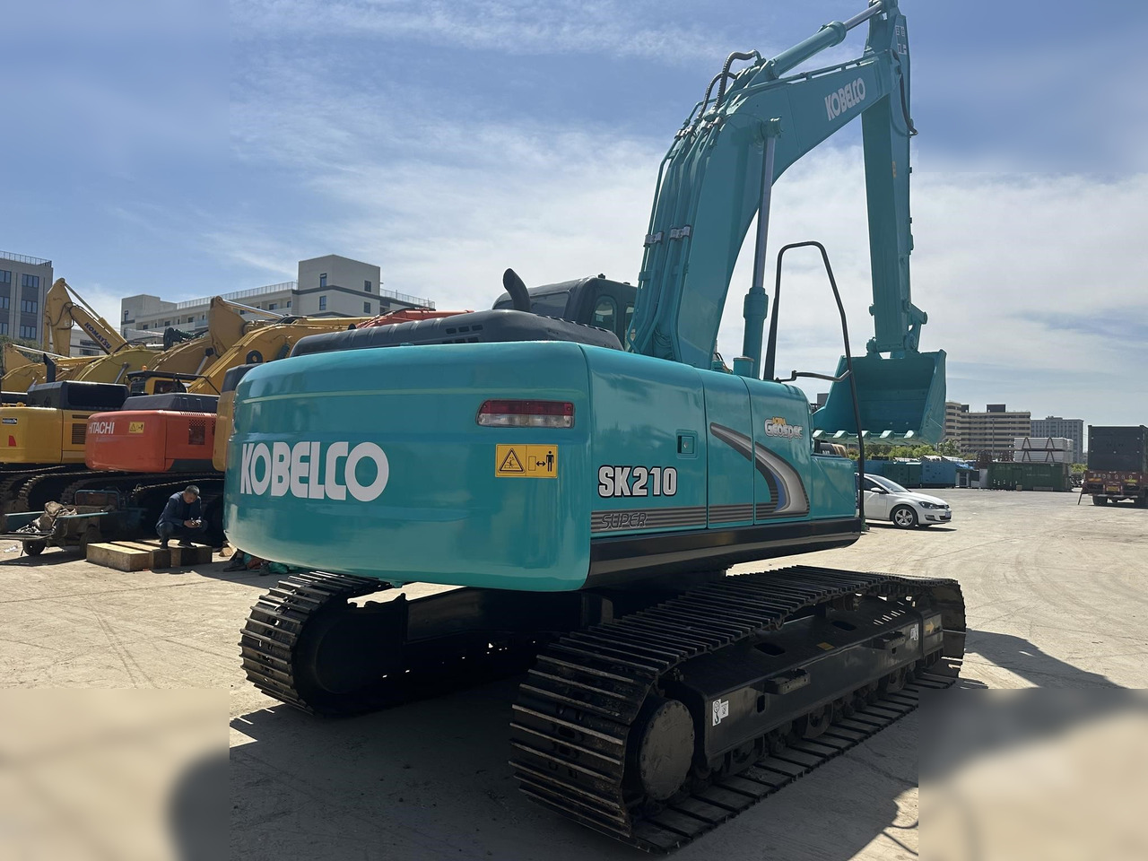 KOBELCO SK210 LC-8 - Lintekskavaator: pilt 3 KOBELCO SK210 LC-8 - Lintekskavaator: pilt 3