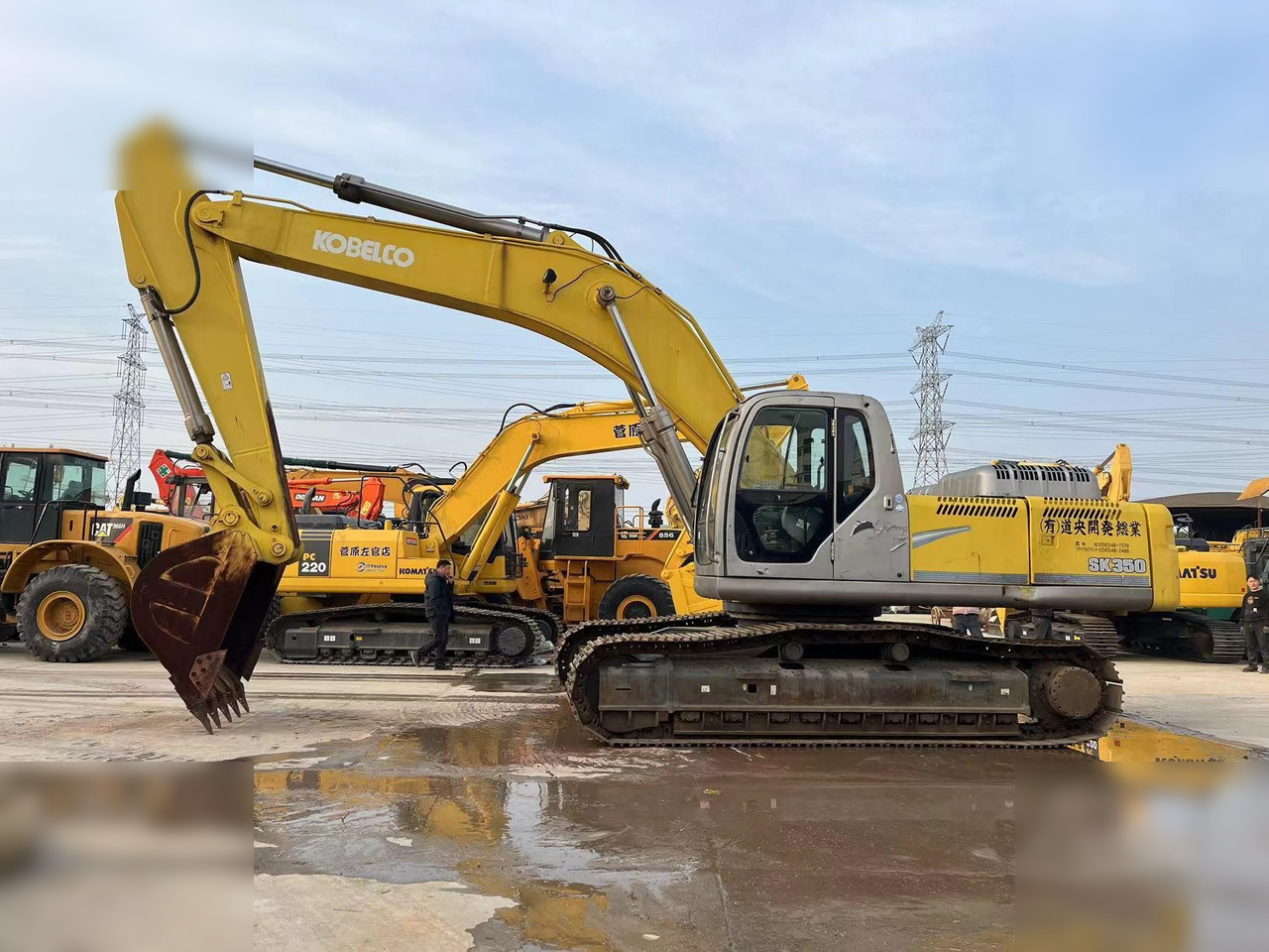 KOBELCO SK350 LC-8 - Lintekskavaator: pilt 1 KOBELCO SK350 LC-8 - Lintekskavaator: pilt 1
