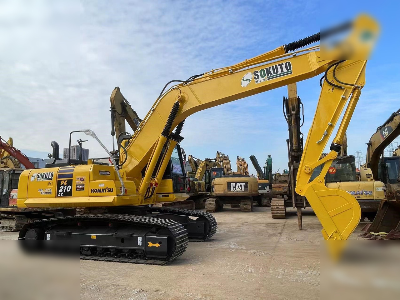 KOMATSU PC210 LC-8 - Lintekskavaator: pilt 2 KOMATSU PC210 LC-8 - Lintekskavaator: pilt 2