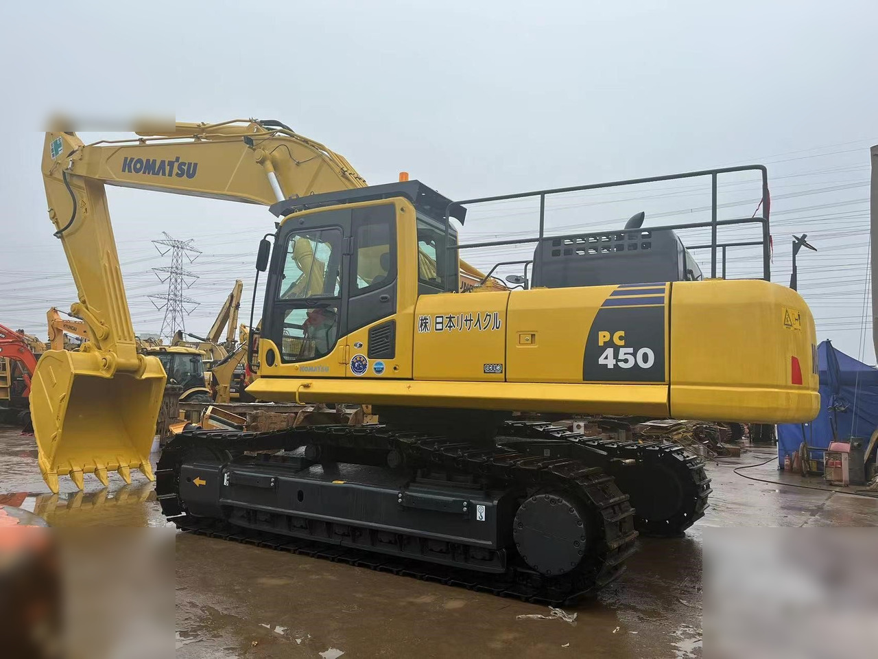 KOMATSU PC450 LC-8 - Lintekskavaator: pilt 1 KOMATSU PC450 LC-8 - Lintekskavaator: pilt 1