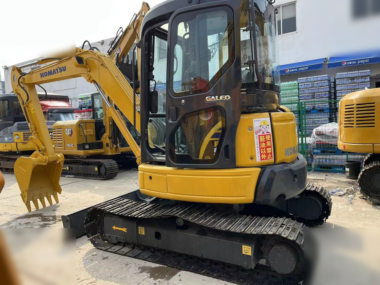KOMATSU PC55MR-2 - Miniekskavaator: pilt 3 KOMATSU PC55MR-2 - Miniekskavaator: pilt 3