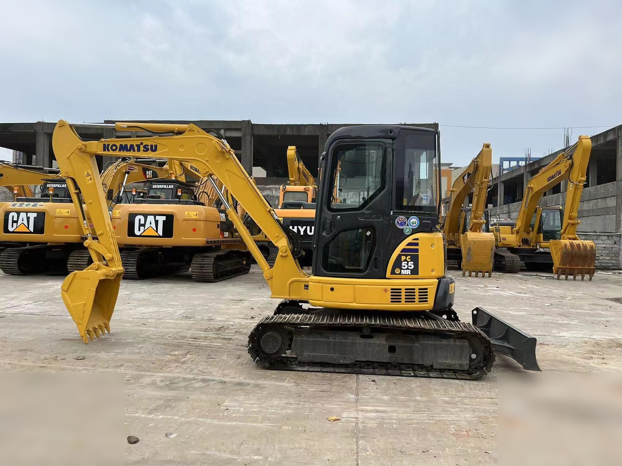 KOMATSU PC55MR-2 - Miniekskavaator: pilt 2 KOMATSU PC55MR-2 - Miniekskavaator: pilt 2