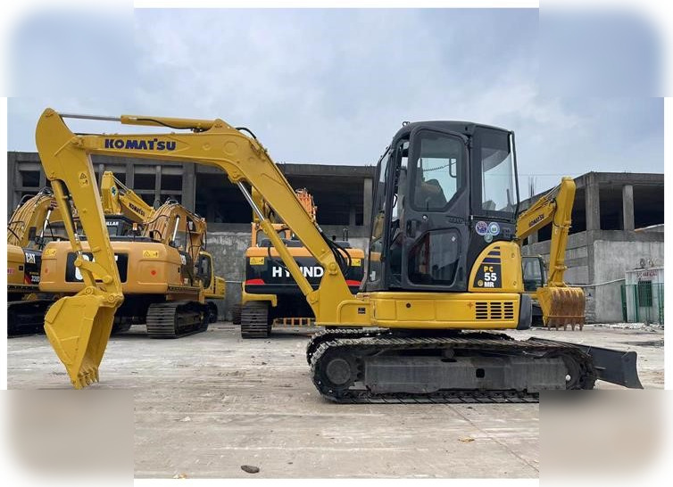 KOMATSU PC55MR-2 - Miniekskavaator: pilt 1 KOMATSU PC55MR-2 - Miniekskavaator: pilt 1