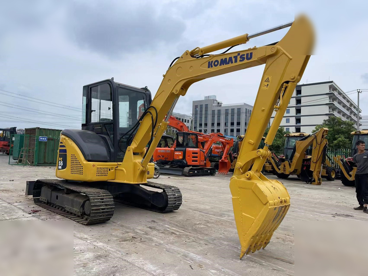 KOMATSU PC55MR-2 - Miniekskavaator: pilt 5 KOMATSU PC55MR-2 - Miniekskavaator: pilt 5