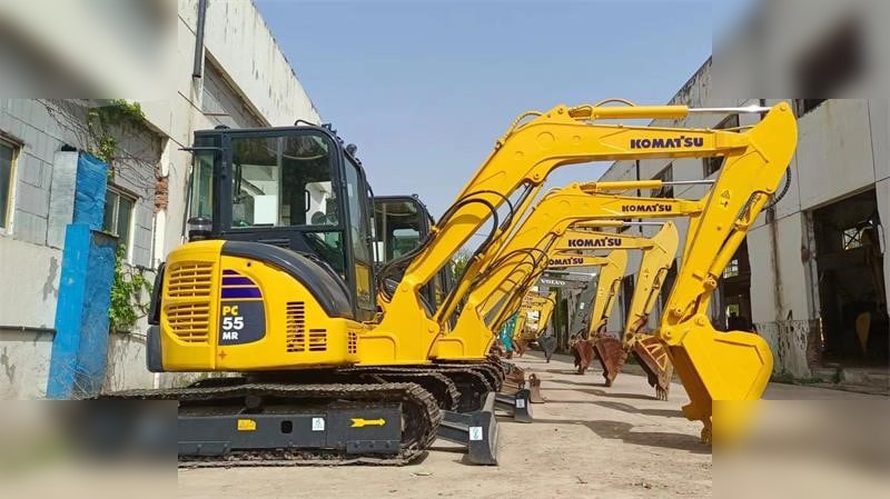 KOMATSU PC55MR-2 - Miniekskavaator: pilt 1 KOMATSU PC55MR-2 - Miniekskavaator: pilt 1