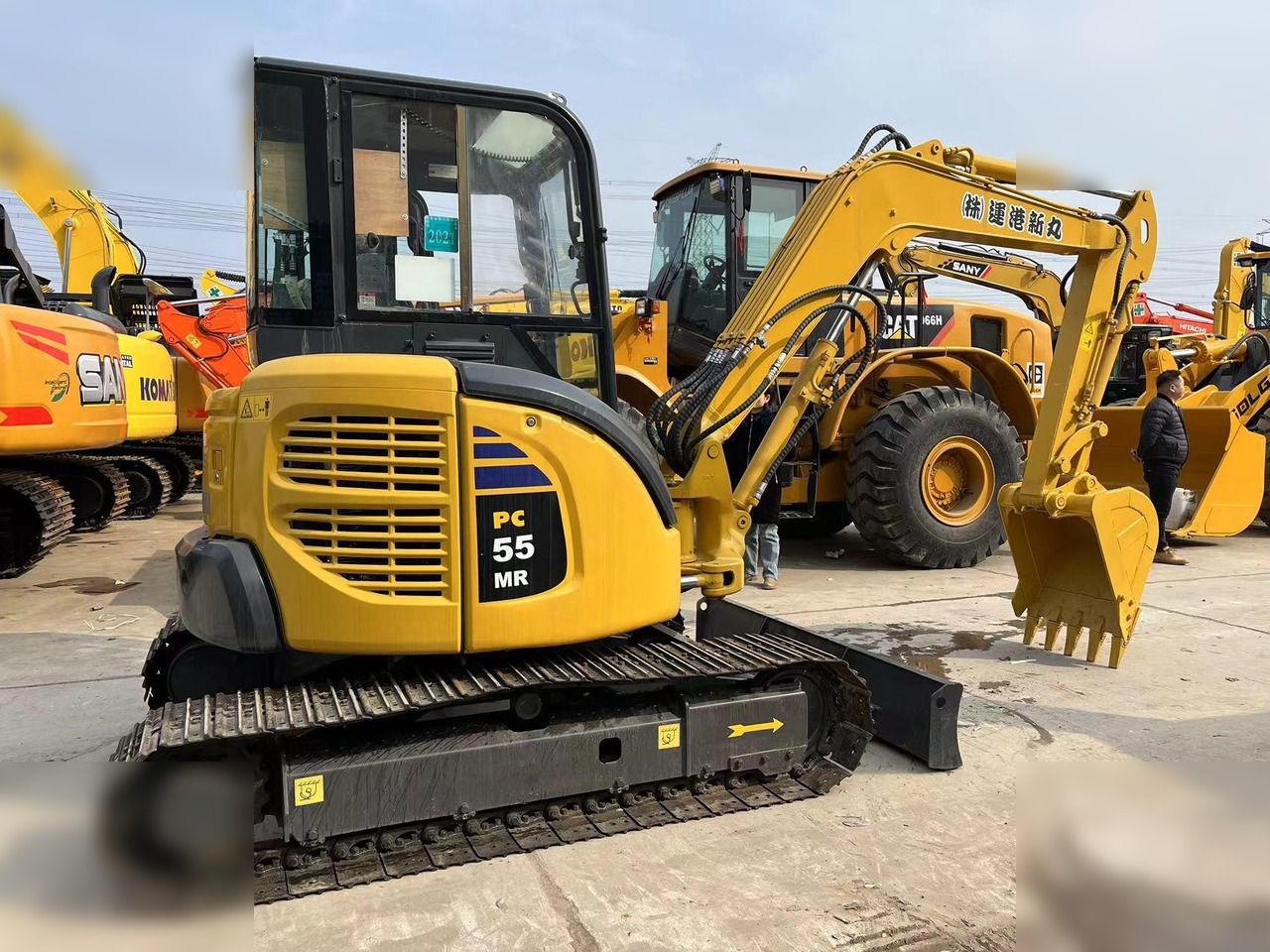KOMATSU PC55MR-3 - Miniekskavaator: pilt 2 KOMATSU PC55MR-3 - Miniekskavaator: pilt 2